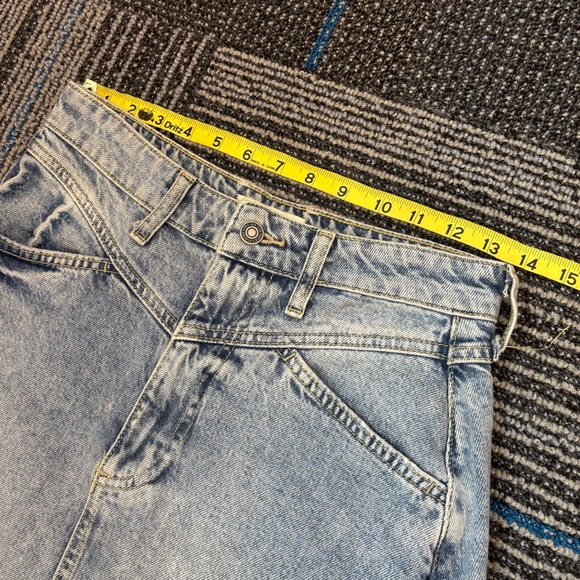 We The Free People Come As You Are Denim Maxi Skirt size 0 - Picture 5 of 10